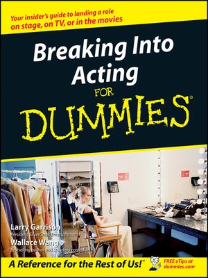cover image of Breaking Into Acting For Dummies